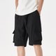 thumbnail image 4 of WILLBEST Conjunto de 2 Piezas de Camiseta y Pantalones Cortos con Parches Hipster para Hombre, Chándal Deportivo, 4 of 8