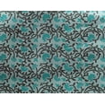thumbnail image 4 of oneOone Georgette Viscose Fabric Leaves & Floral Block Print Fabric BTY 42 Inch Wide, 4 of 5