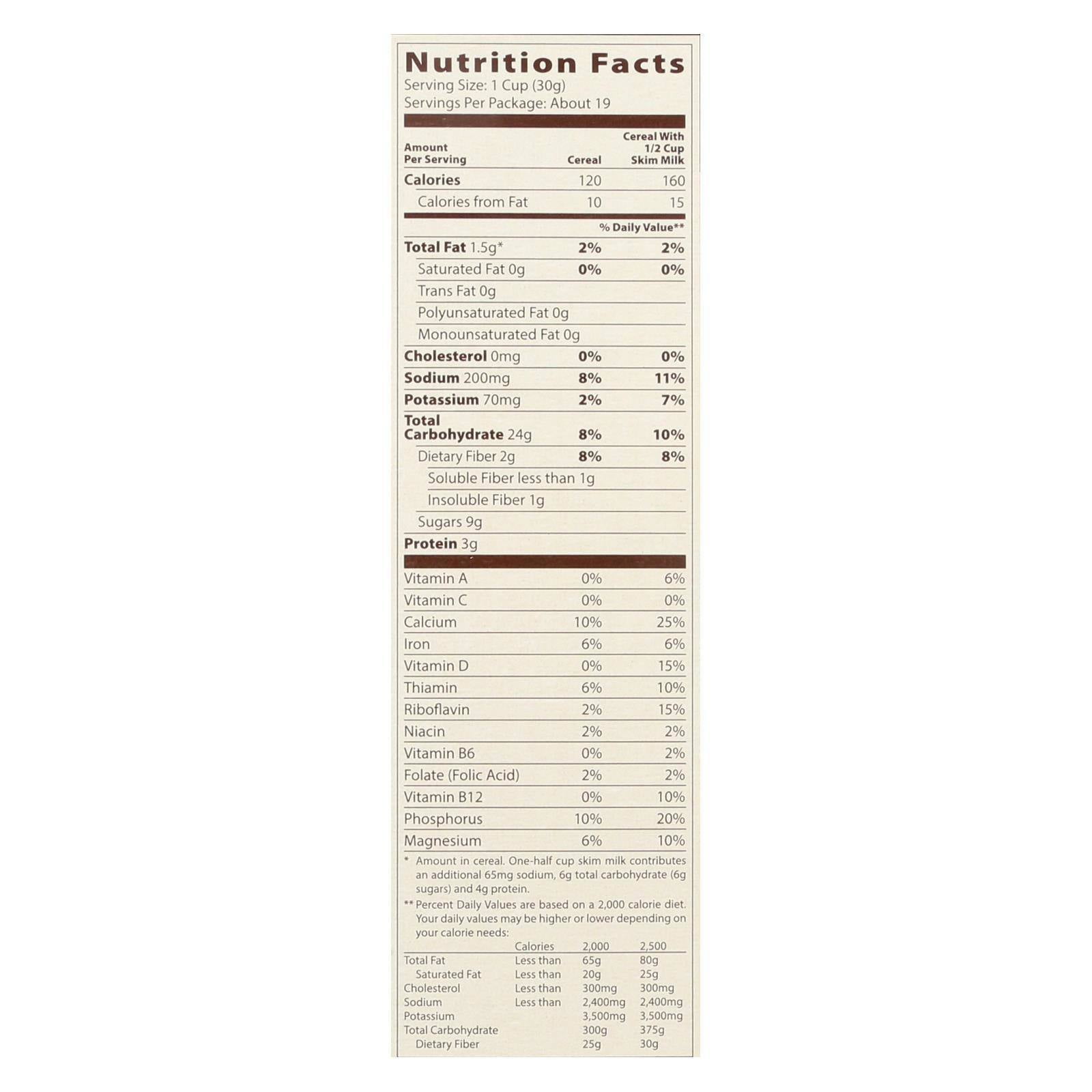MomS Best Naturals Honey Nut Toasty O Cereal 20 Oz -Pack of 10 by Mom's Best Naturals