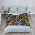 thumbnail image 4 of Yibo Cartoon Truck Car Blanket Flannel Soft and Comfortable Anti-static Bed Sofa Blanket, 4 of 9