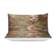 thumbnail image 3 of Monet painting Modern Handling Practical Sleep Set Durable Threaded Design Zipper Duvet Cover Sets Essential, 3 of 5