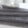 thumbnail image 5 of Floral Vine Lace Sheer Curtains, Rod Pocket Window Voile Flower Embroidery Sheer Drapes for Bedroom Kitchen Living Room, 59.1 inch x 70.9 inch, 5 of 5