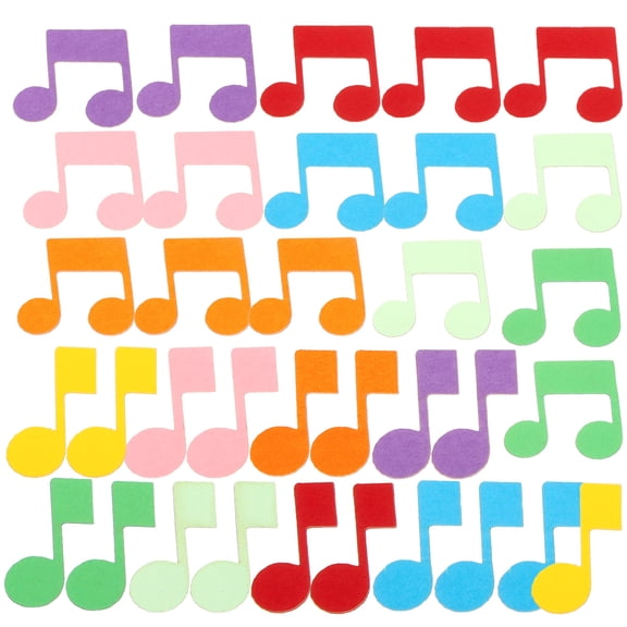 LOLIPPYY 200Pcs Music Note Confetti Table Scatter for Party Decoration in Assorted Colors
