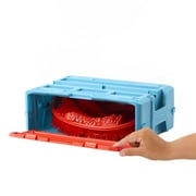 Hot Wheels Track Builder Flame Stunt Pack, Toy Car & Storage Container (16 Track Pieces)