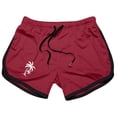 thumbnail image 4 of DDAPJ pyju Clearance Today! Mens Running Shorts 9 Inch Inseam Quick Dry Athletic Shorts Gym Workout Shorts Lightweight Breathable Sports Shorts Red L, 4 of 5