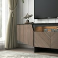 thumbnail image 6 of Danolapsi LED TV Stand,Modern Gaming Entertainment Center with Cabinet TV Corner Media Console for Living Room Bedroom Office, 6 of 7