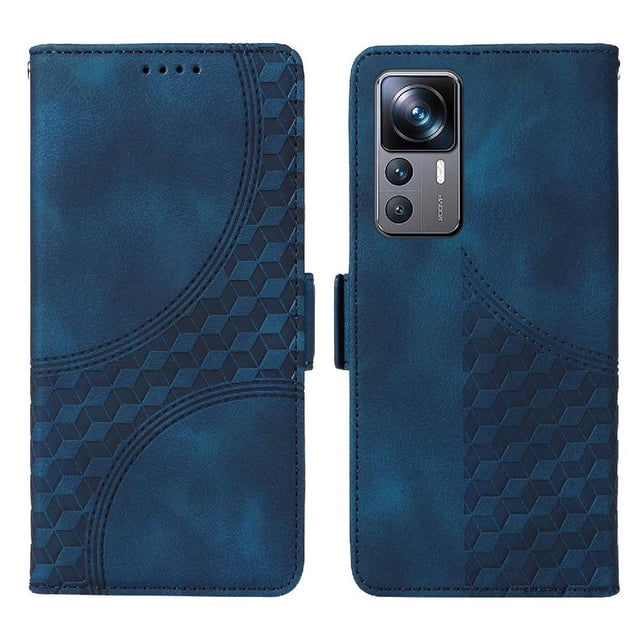 Funda GANGXUN para Xiaomi 12T Pro con diseño acolchado elegante, cuero PU, protección total y ajuste preciso