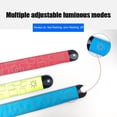 thumbnail image 4 of Pulseras que brillan intensamente iluminan el brazalete LED luminoso para ciclismo nocturno (rojo), 4 of 6