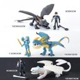 thumbnail image 1 of Toothless Anime Figure Dragon Cartoon Kawaii Action Figures Light Fury Toothless Figurines Collection Dolls PVC Model Toys Gifts, 1 of 5