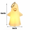 thumbnail image 4 of Tryvkinvive Halloween Decoration LED Hanging Ghost Lamp,Funny Ghost Light,Spooky Atmosphere Decor for Home Decor Supplies Outdoor,Indoor,Yard & Holiday Party Supplies, 4 of 7