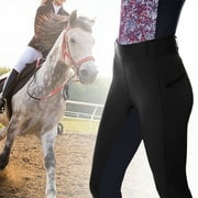Travelwant Women's Horse Riding Pants Exercise High Waist Breeches Sport Riding Equestrian Trousers Yoga Leggings Tights
