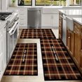 thumbnail image 6 of Kitchen Rugs Sets 3 Piece with Runner Floral Kitchen Floor Mat Carpet Farmhouse Rugs and Mats Non Skid Washable Runner Rug for Kitchen Office Sink Laundry, 6 of 12