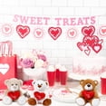 thumbnail image 2 of Muñeco De Peluche, Oso De Dibujos Animados, Juguete De Peluche Con Corazón Rojo, Juguetes Suaves, Regalo De San Valentín Para Niños Y Adultos sonducket FN007228-03, 2 of 4
