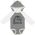 thumbnail image 3 of Inktastic My Mema Loves Me Girls Girls Long Sleeve Baby Bodysuit, 3 of 5