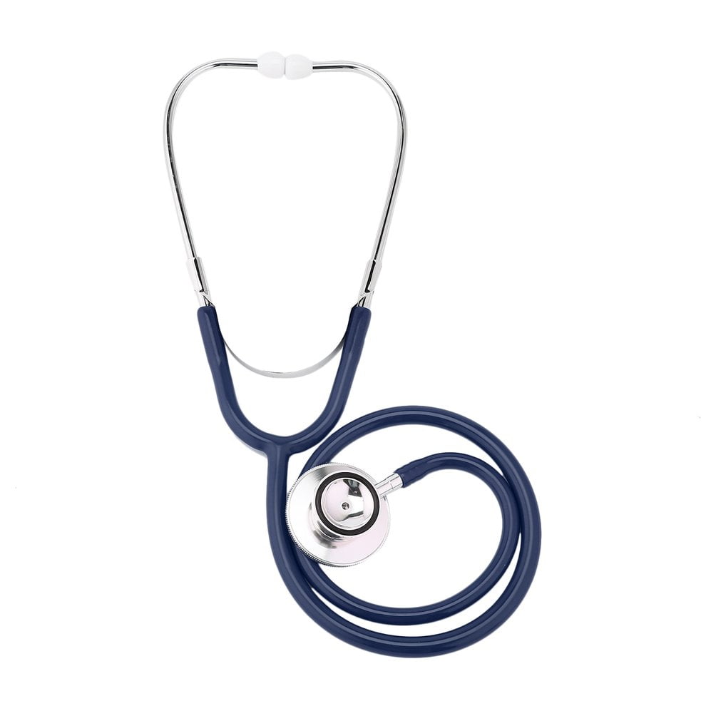 Doublesided Stethoscope Single Tube Doctors Nurse Cardiology