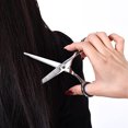 thumbnail image 4 of Juego de tijeras de peluquero, tijeras profesionales para el cabello para niños, mujeres y hombres, para peluquería, 4 of 5