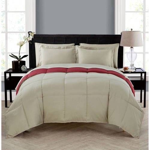 VCNY Home Lincoln Down Alternative BedinaBag Comforter Set, Twin