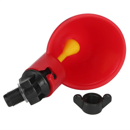 Poultry Water Drinking Cup, Impact Resistance Drinking Nipple, 10Pcs