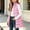 Pink, variant on Girls Long Puffer Vest Stand Collar Sleeveless Quilted Padded Gilet Zipper Outerwear Waistcoat with Pockets for Kids