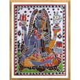thumbnail image 2 of Ardhanariswar 1, Madhubani Painting Style, Limited Edition A2 Print Gloss Finish., 2 of 6