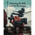 thumbnail image 4 of Canon XA70 Pro Camcorder 1" 4K UHD CMOS Sensor, Dual-Pixel CMOS AF, 15x Optical Zoom, 600x Digital Zoom, Image Stabilization, HDMI, USB Live Streaming, Time Stamp On-Screen Disp. Recording, XLR Inputs, 4 of 5