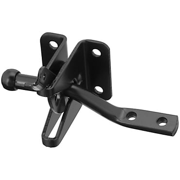 National Hardware - BPB21 Automatic Gate Latch - Black