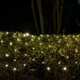 thumbnail image 2 of SoftTwinkle 4' x 6' Warm White LED Christmas Net Lights Net Style Mini Lights for Outdoor Party Wedding – Green Wire, 2 of 7