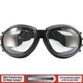 thumbnail image 2 of Birdz Eyewear Eagle Auto-Darkening Photochromic Sport Goggles Matte Black Frame with Clear-to-Smoke UV400 Lenses, 2 of 6