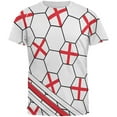thumbnail image 1 of World Cup England Soccer Ball All Over Mens T Shirt Multi X-LG, 1 of 2
