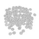 thumbnail image 1 of Juego de 500 cuentas espaciadoras de margaritas con forma de flor de margarita, cuentas de metal para decoración DIY Plata, 1 of 9