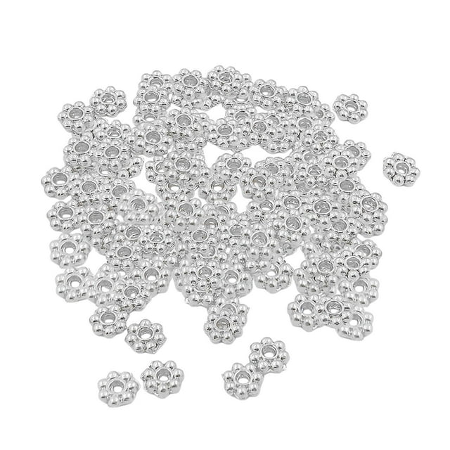 500pcs Spacer Beads Set Charm DIY Craft Decorative Floral Loose Beads for Adults