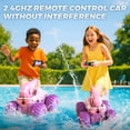 thumbnail image 3 of Coche a control remoto BEZGAR Pink Monster Truck 1:16 para niñas, 3 of 6
