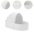 thumbnail image 6 of balikha Baby Shower Box Flower Box Cradle Floral Basket Birthday Gift Box Decorative Ornaments Romantic Contatiner Flower Arrangement White, 6 of 9