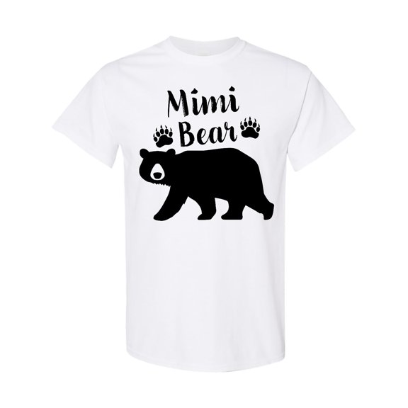 Inktastic Mimi Bear in Black T-Shirt