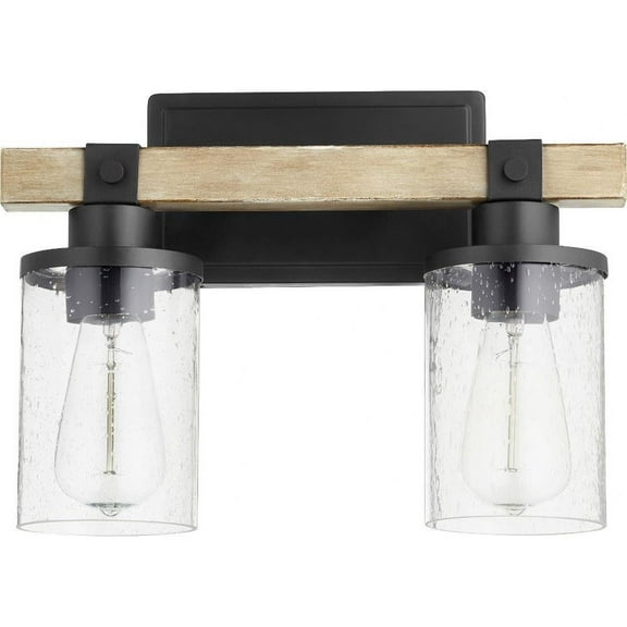 2 Light Bathroom Light Fixture in Soft Contemporary Style 13.75 inches Wide By 10.5 inches High Bailey Street Home 183-Bel-3331792