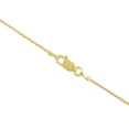 thumbnail image 4 of Sterling Silver and Gold Plated Rope Chain Necklaces and Bracelets - 1.00MM Thick - 22 Inches, 4 of 7
