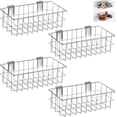 thumbnail image 4 of Metal Slatwall Baskets and Bins Set Hanging Storage Baskets for PVC Slatwall Mounted Accessories Storage Display on Garage, 4 of 6
