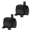 Little Giant 725 GPH Multi Purpose Magnetic Drive Submersible Pond Pump (2 Pack)