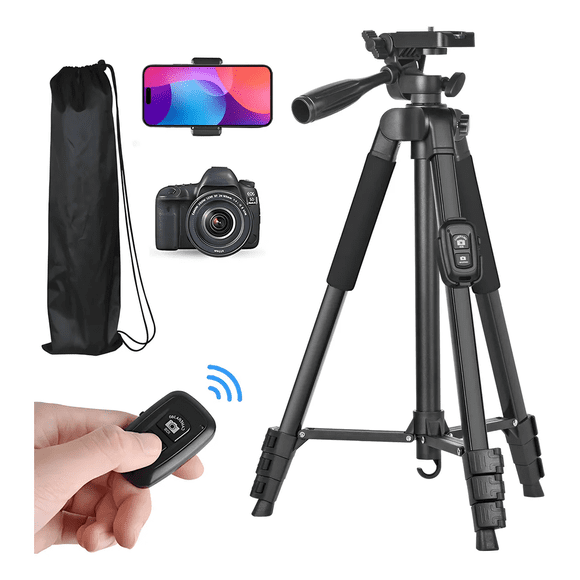 Trípode Para Celular/cámara 140cm Con Bluetooth Remoto Xtellar negro