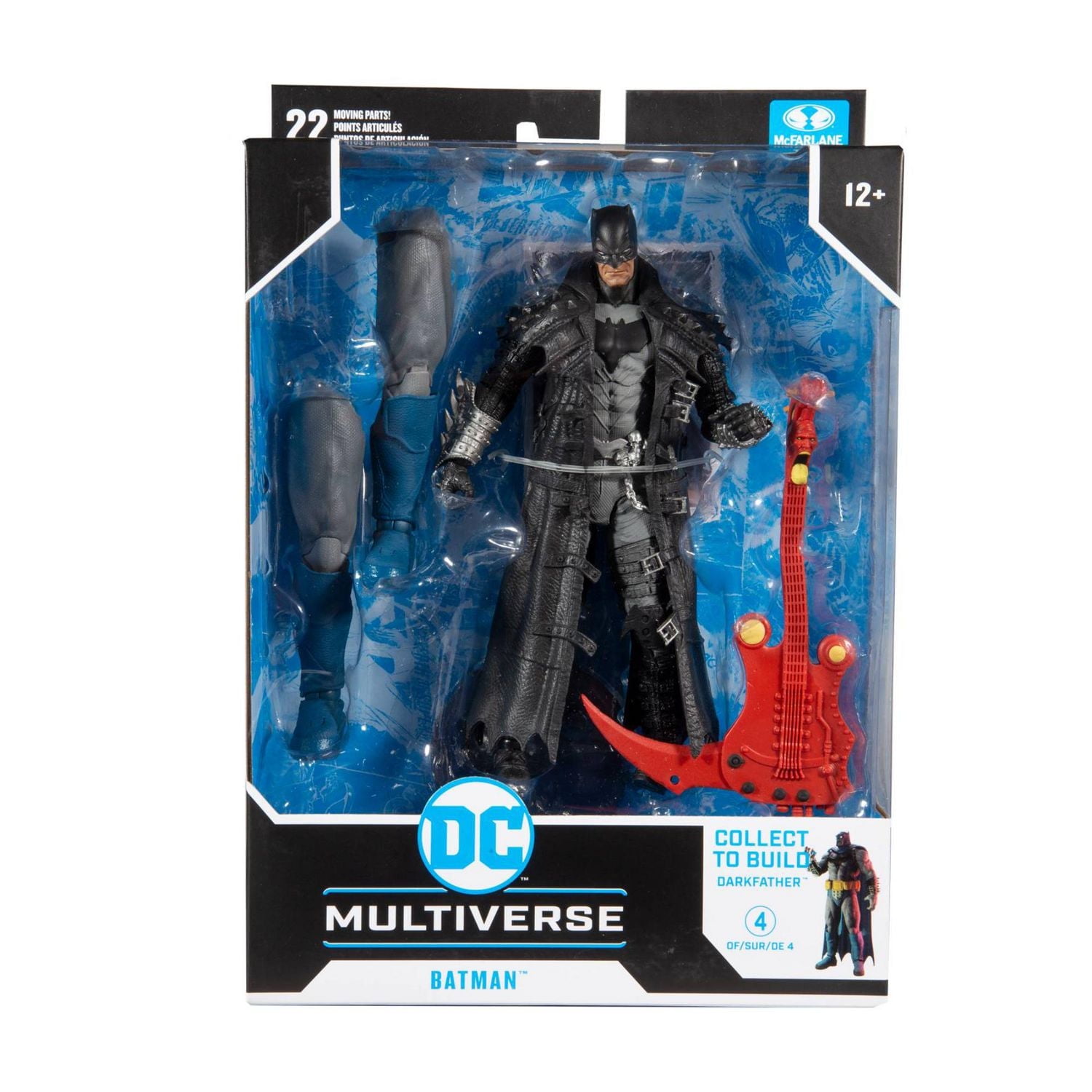 McFarlane Toys - DC Multiverse - Dark Nights Death Metal - Batman Figure with Build-A Darkfather Pieces