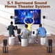 thumbnail image 5 of Sistema de cine en casa Bobtot W58 800W 5.1/2.1 canales Bluetooth 5.0, 5 of 9