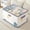 B, variant on Collapsible Storage Bin with Lid, 14.5x10.6x10.2in Fabric Storage Basket for Clothes, Toys and Home Organization, with Handles, Geometric Pattern