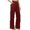 Red, variant on Fgnfyis Wide Leg Sweatpants Women Yoga Pants Wide Leg with Pockets High Waist Stretch Dress Casual Sweatpants Women's Pants Blue XXL