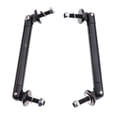 thumbnail image 3 of Pair Front Frame Bumper Protector Splitter Rod Support Bar Universal Black, 3 of 8