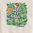 thumbnail image 3 of Land Before Time - Keep it Green - Toddler And Youth Crewneck Fleece Sweatshirt, 3 of 5