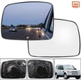 thumbnail image 2 of For Land Rover Discovery 3 Freelander 2 Range Rover Sport Left Right Driver 鈥媝assenger Door Side Wing Mirror Glass Heated Convex 108W5963-L, 2 of 6