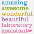 thumbnail image 3 of CafePress - Amazing Laboratory Assistant T Shirt - 100% Cotton Ringed T-Shirt, 3 of 4