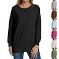 thumbnail image 1 of Women's Chic Lapel Cardigan, Modern Button-down Pullover, Lightweight Polyester Blend, Long Sleeve Loose Fit, Designed for Casual Work Attire or Daily Layering, 1 of 8