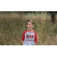 thumbnail image 2 of 7 ate 9 Apparel Boy's Valentine's Day Toddler Vintage Baseball Tee Red and Grey, 2 of 5