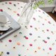 thumbnail image 3 of Practical Lace Embroidered Tablecloth For Everyday Use Crafted Of Polyester Fabric Elegant Designs Resistant To Stains Multicolor, 3 of 4